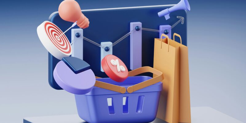 a basket with a target, a target, a target in it, and a